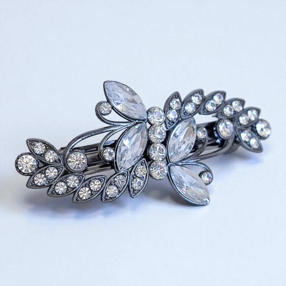 Unbranded Accessories - Rhinestone Sparkling Hair Barrette Clip Crystal Bling Hair Accessory Elegant